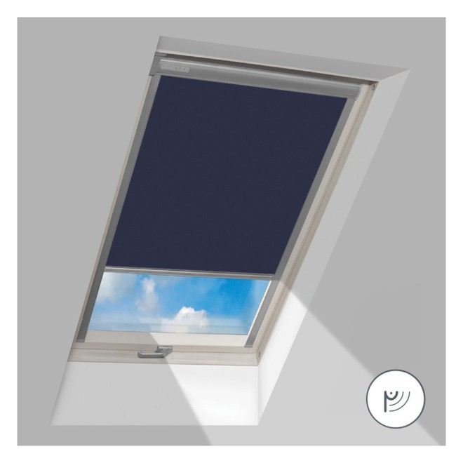 Fakro ARF WiFi Verduisterend Rolgordijn 051 Marineblauw